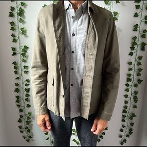 Mens All saints shirt jacket- size medium-excellent condition!